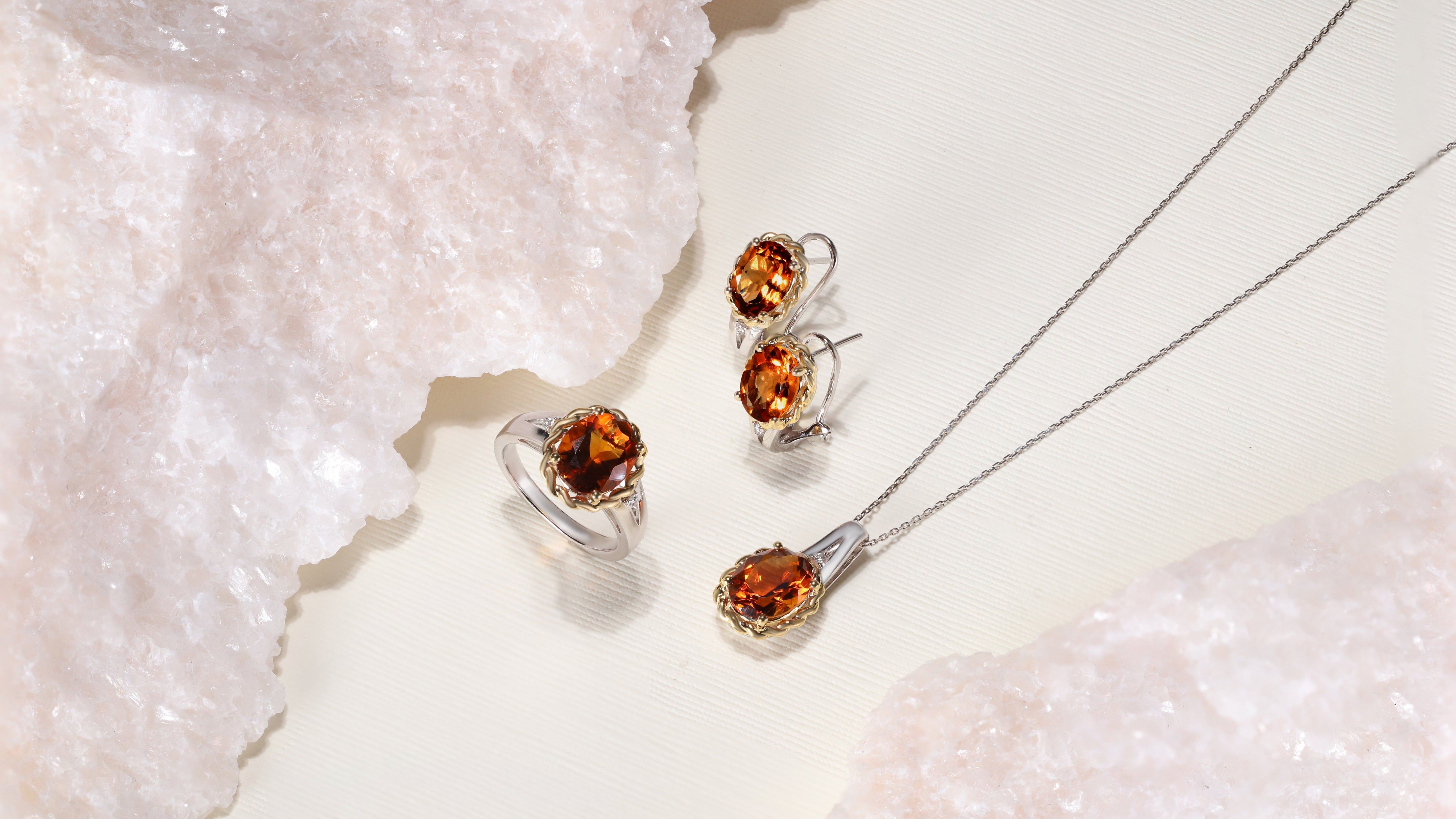Citrine Trio Set