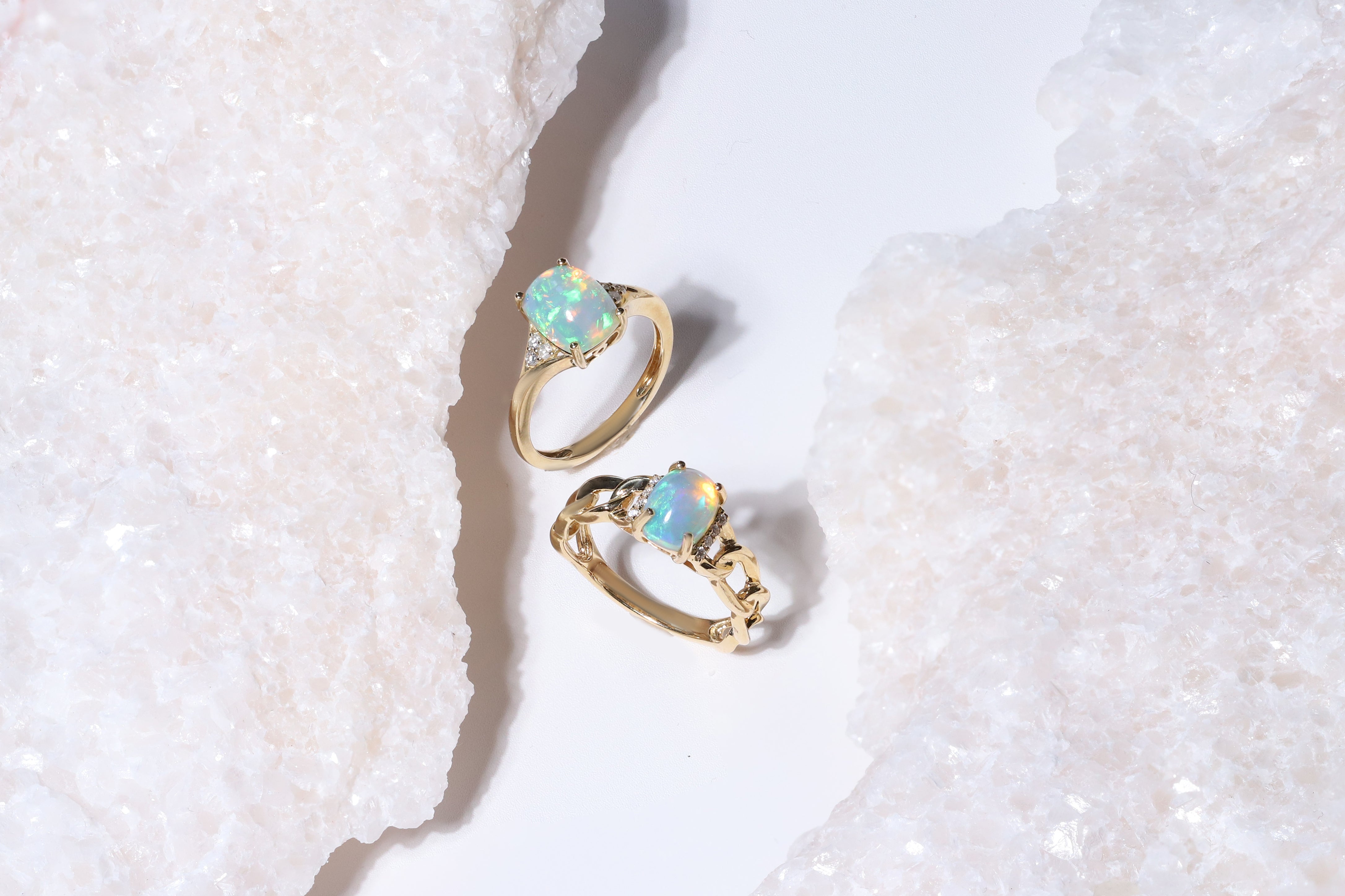 Opal Rings