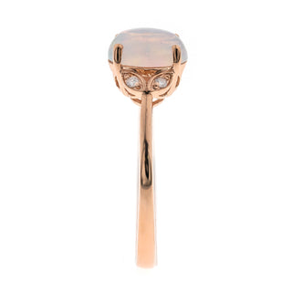 Parker 10K Rose Gold Oval-Cut Opal Ring