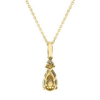 Aspen 14K Yellow Gold Pear-Cut Natural African Opal Pendant