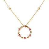 Scarlett 14K Yellow Gold Pear-Cut Mozambique Ruby Pendant