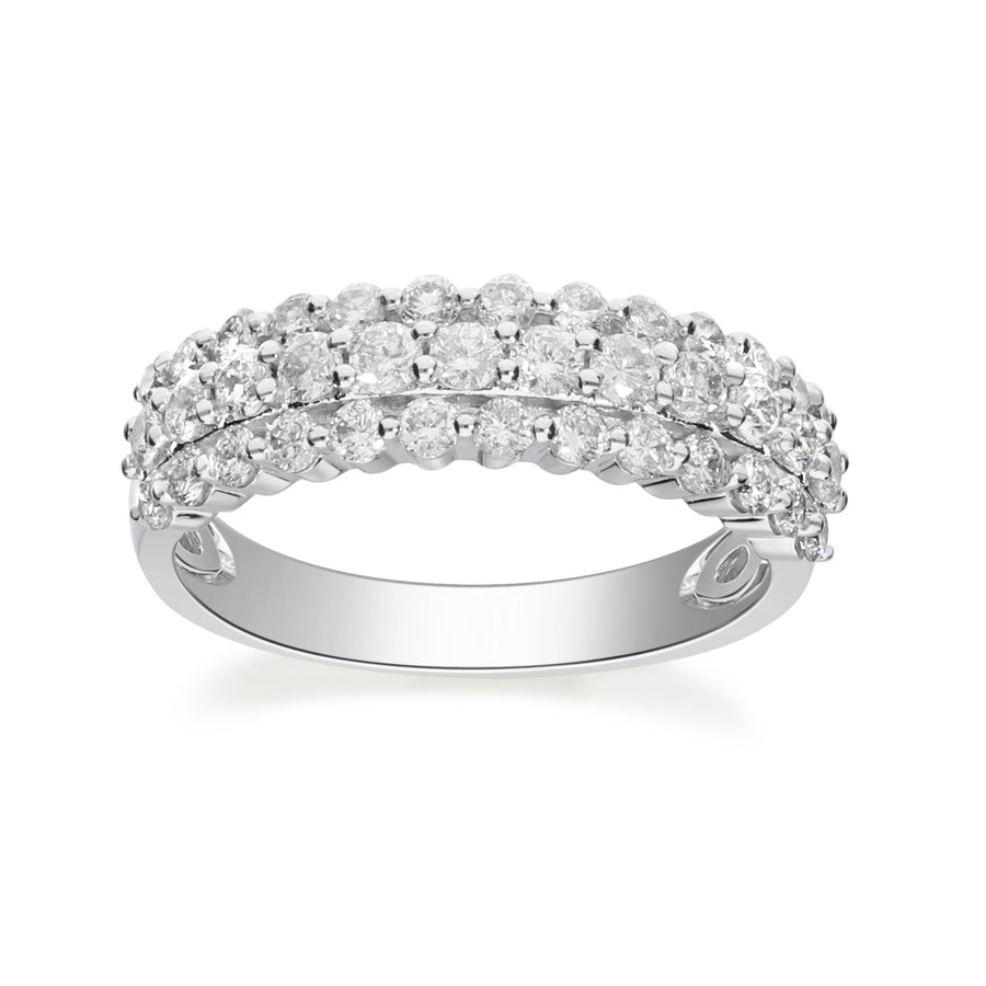 Everly 14K White Gold Round-Cut White Diamond Ring