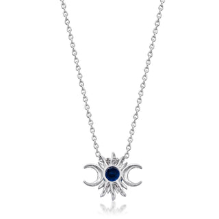 Nocturne Gothic London Blue Topaz Pendant