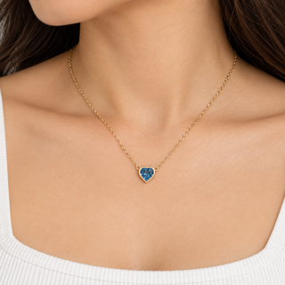 Kennedi 10K Yellow Gold Cushion-Cut Swiss Blue Topaz Pendant