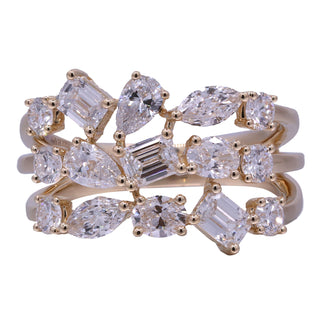 Ruth 14K Yellow Gold Oval-Cut LAB Grown Diamond Rings