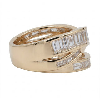 Ruth 14K Yellow Gold Princess-Cut LAB Grown Diamond Rings