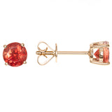 Alexia 10K Yellow Gold Round-Cut Brazilian Citrine Earring