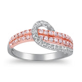 Rylee 10K White Gold Round-Cut White Diamond Ring