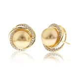 Gorgia 14K Yellow Gold Natural South Sea Pearl Earrings