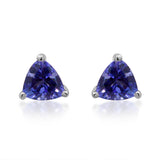 Aria 10K White Gold Trillion-Cut Tanzanian Tanzanite Earring