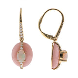 Madison 14K Yellow Gold Oval-Cut Opal Earrings