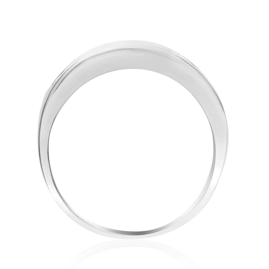 Zoie 14K White Gold Princess-Cut Ceylon Blue Sapphire Ring