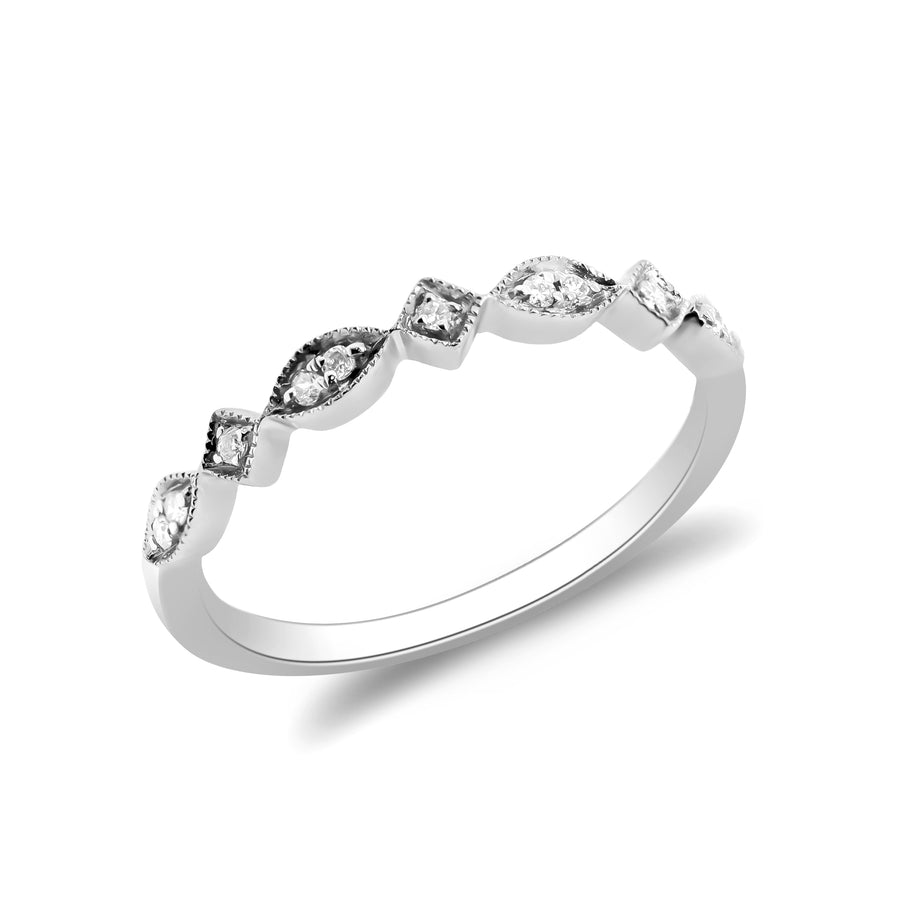 Oaklyn 14K White Gold Round-Cut White Diamond Ring