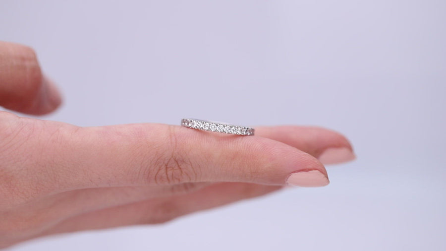 Harleigh 14K White Gold Round-Cut White Diamond Ring